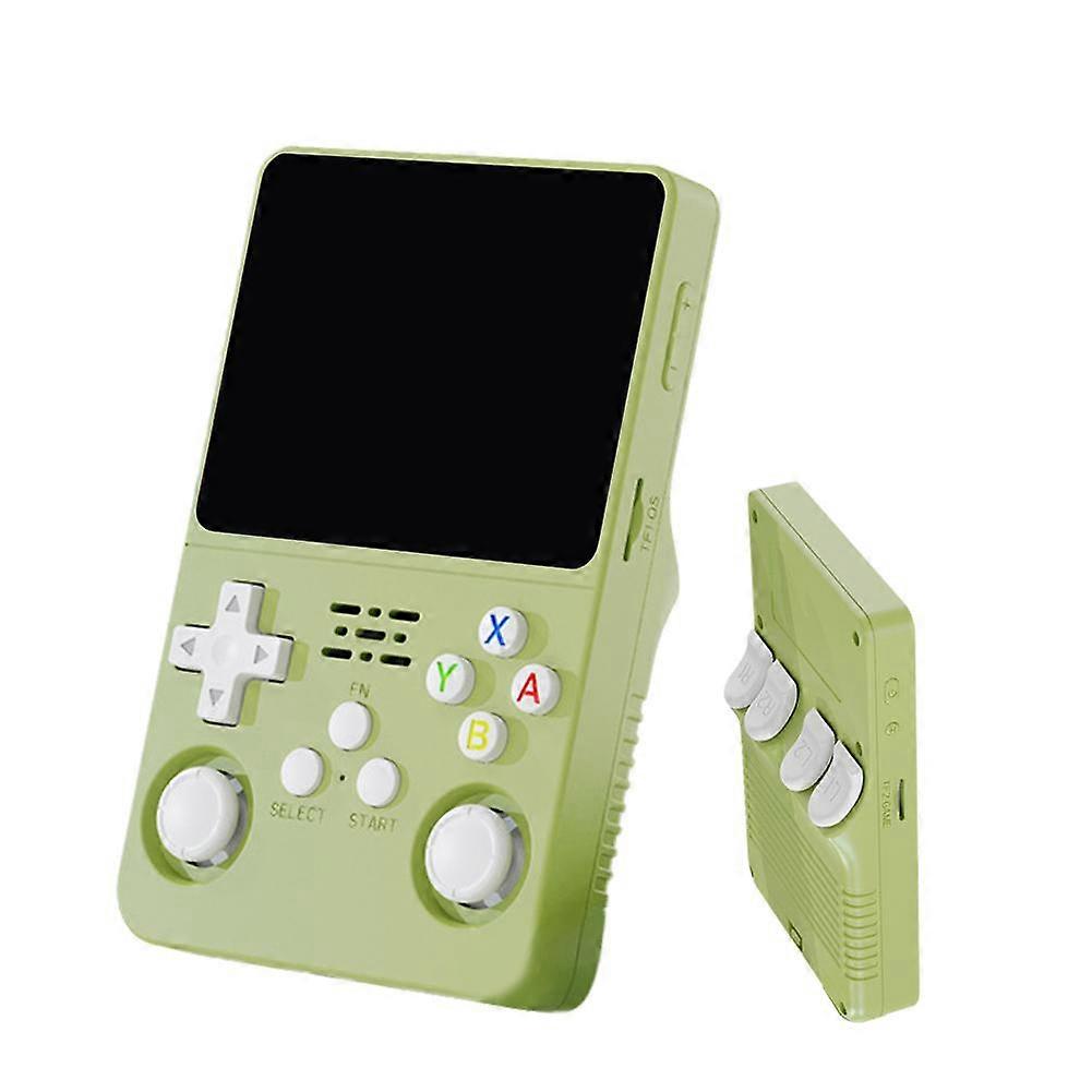 R36S Handheld Game Console 3.5 Inch IPS Linux Retro Gaming 64GB Dual System 3000mAh Battery OTG TV Output Supports Thousands of Games
