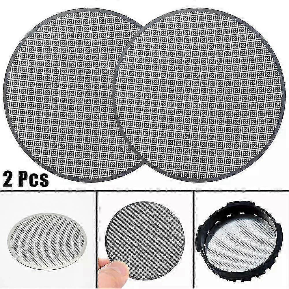2pcs Reusable Stainless Steel Filter Compatible With compatible for Aeropress Coffee Maker compatible for Coffee Machine Handle Puck S