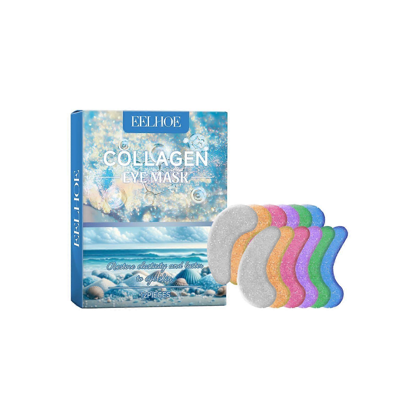 Collagen Eye Masks Reduce Nasolabial Folds, Fine Lines Around The Eyes, And Wrinkles, Firming, Moisturizing, And Anti-Wrinkle Facial Skin.