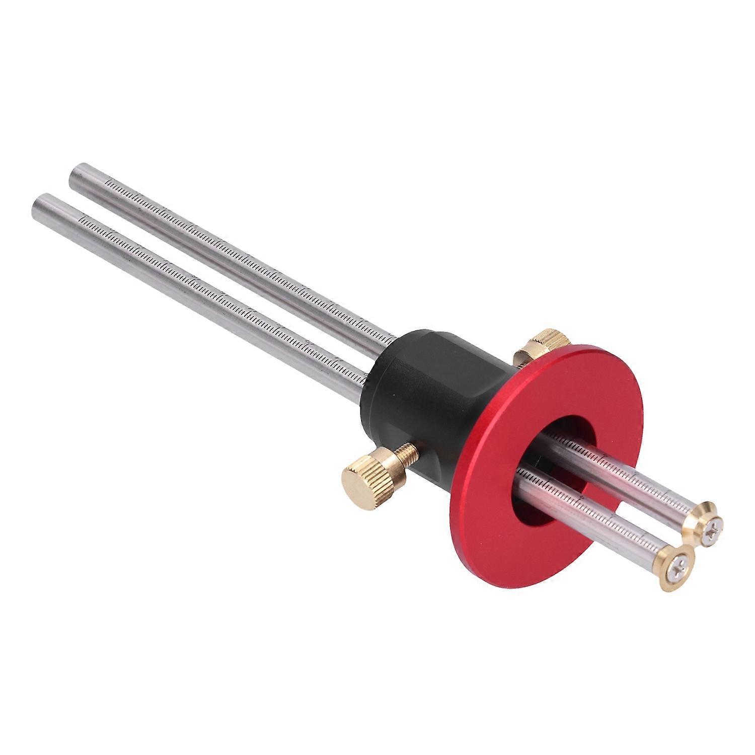 Marking Gauge Blade Type DoubleHead CrossedOut Ruler Tool for Carpenter Woodwork Marking Scribing(20