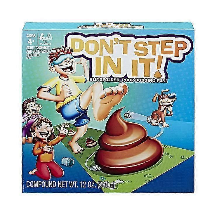 Don't Step In It Family Fun Interactive Board Game Blind stepping game toys party game prop for family kids birthday presents