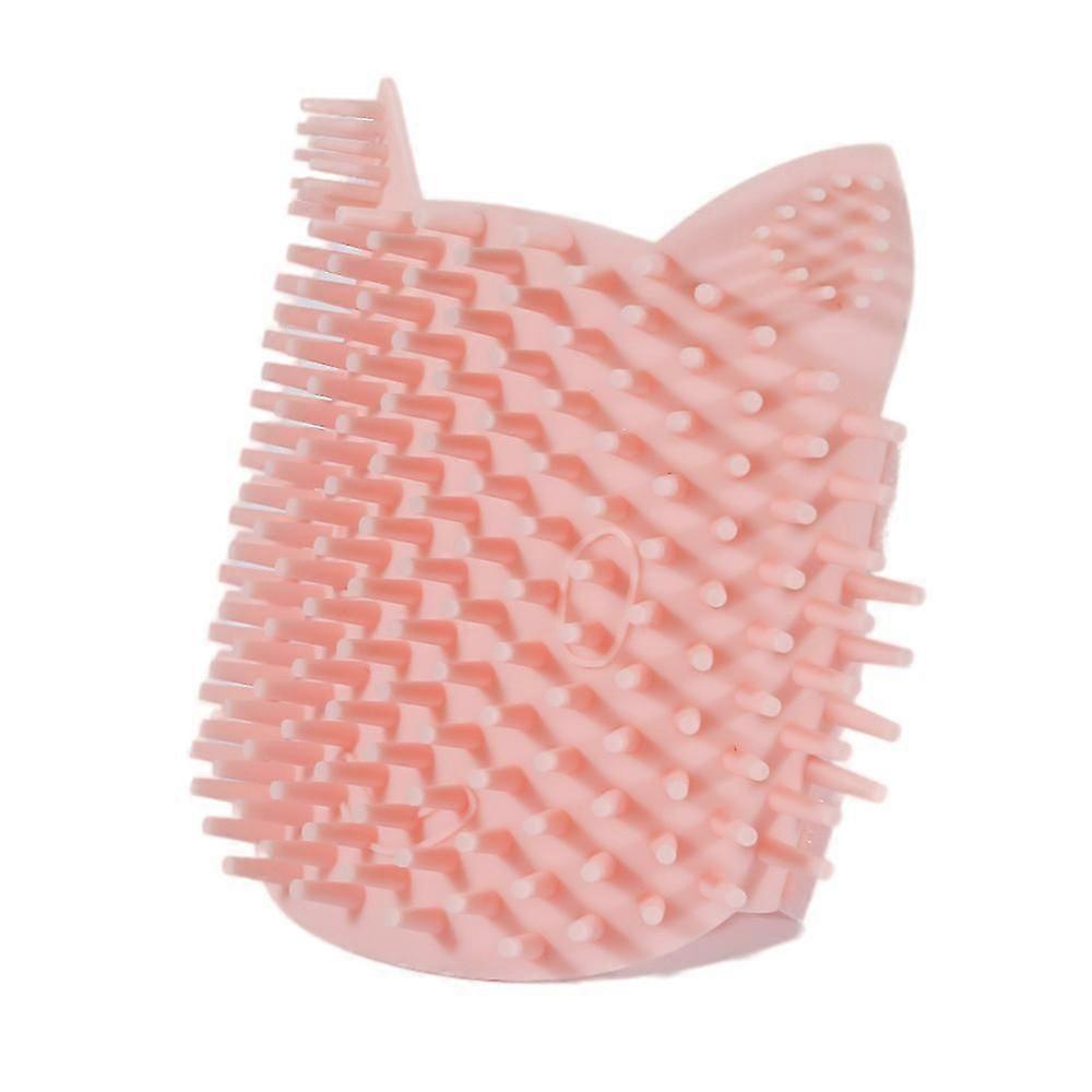 Cat Pet Self Grooming Comb Brush Multi Functional Catnip Flavor Corner Massage Tool For Kitten Puppy Relaxing