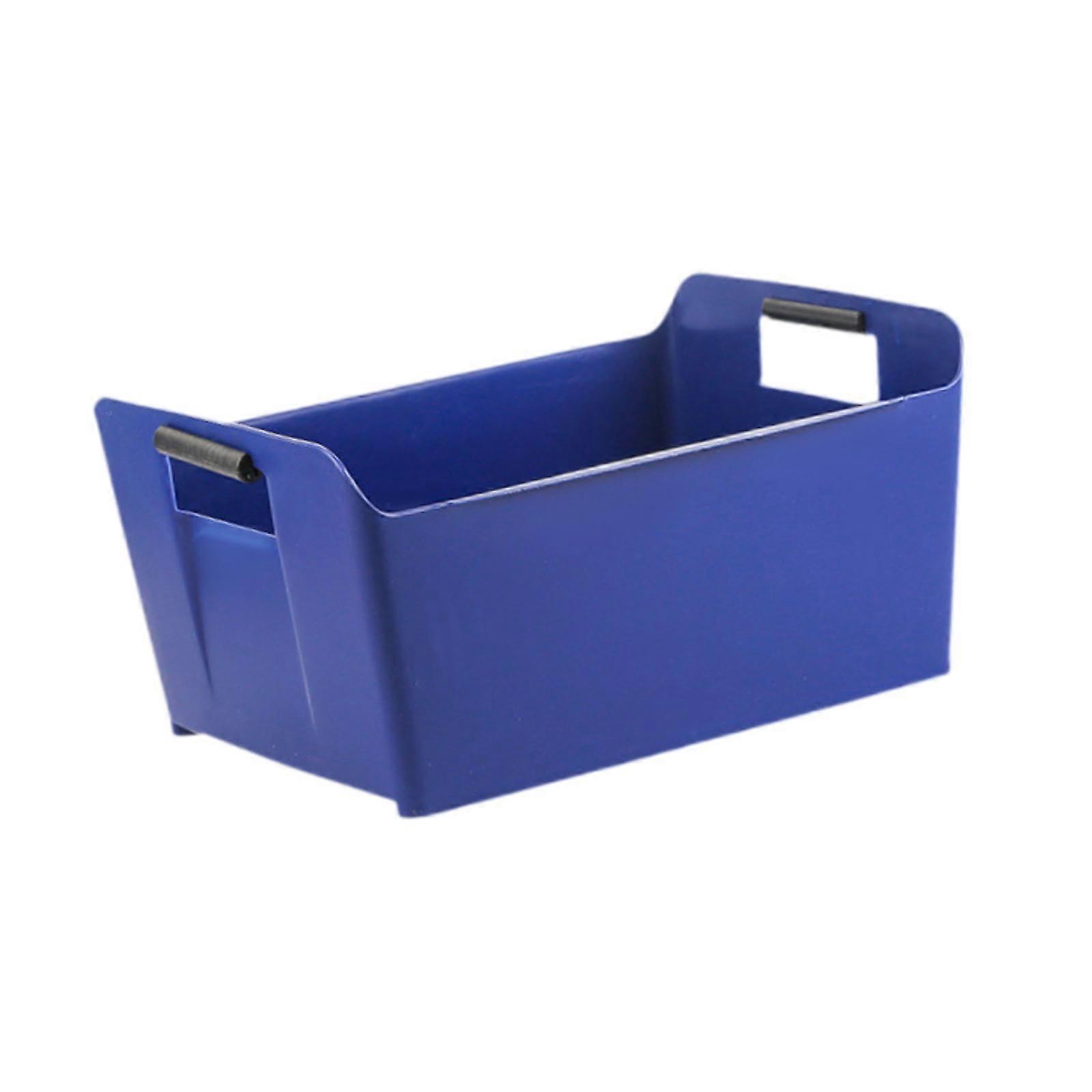 Ice Bucket Storage Container Blue Large Capacity Easy Clean Multifunction Tub For Bar And Hotel Champagne Cooler
