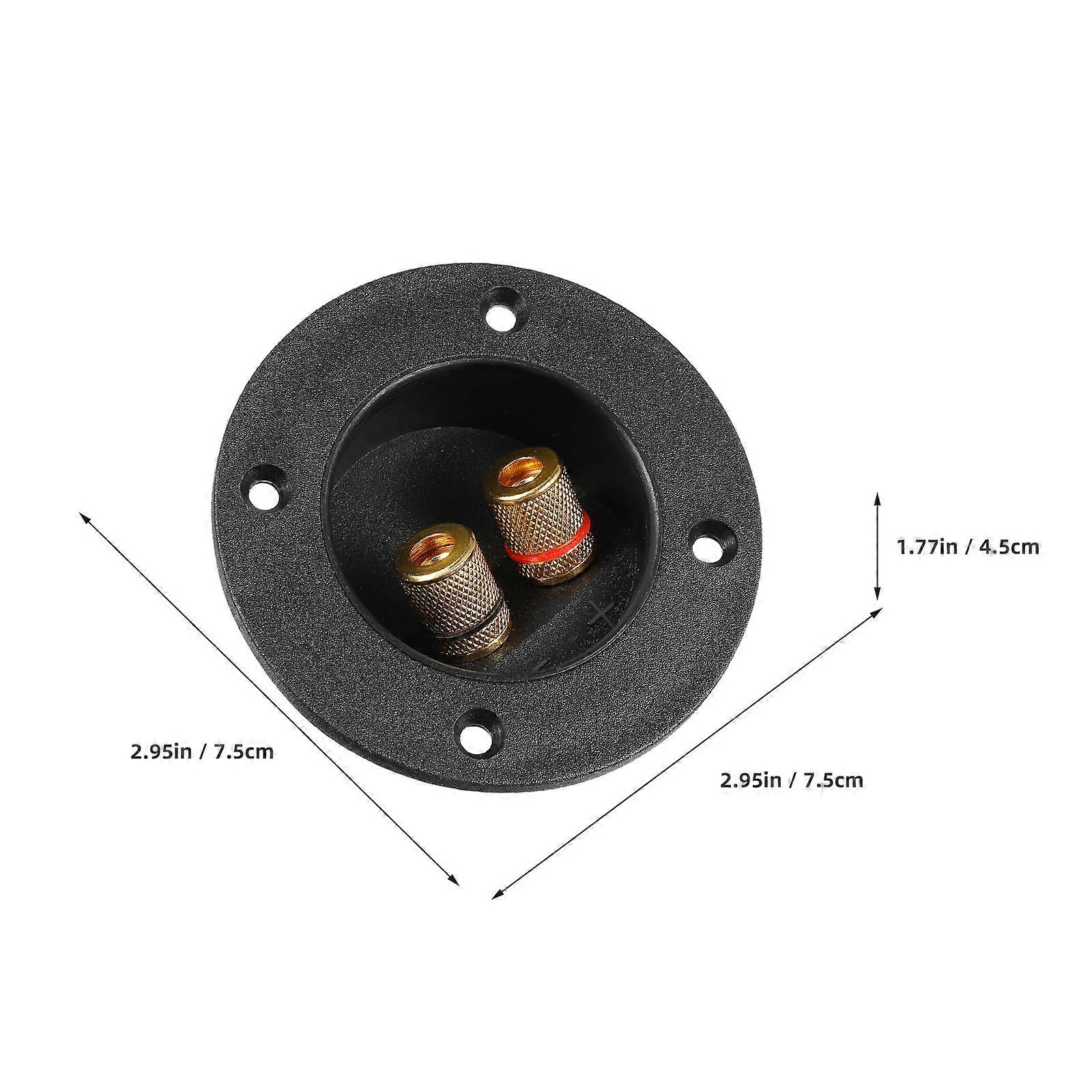Speaker Terminal Connector for 2-Way Speaker Box with 5Pcs Binding Posts
