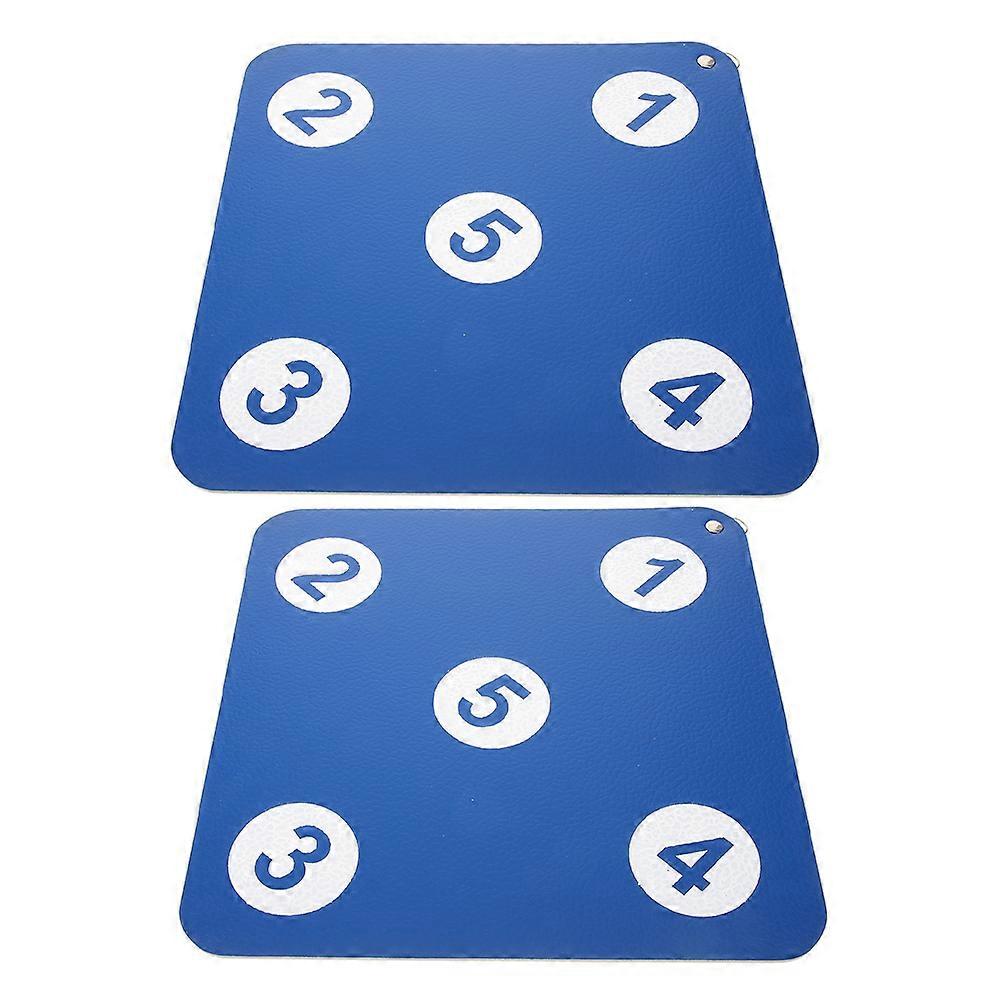 Fencing Essentials Dual-Sided Rubber Sword Target for Training 2Pcs