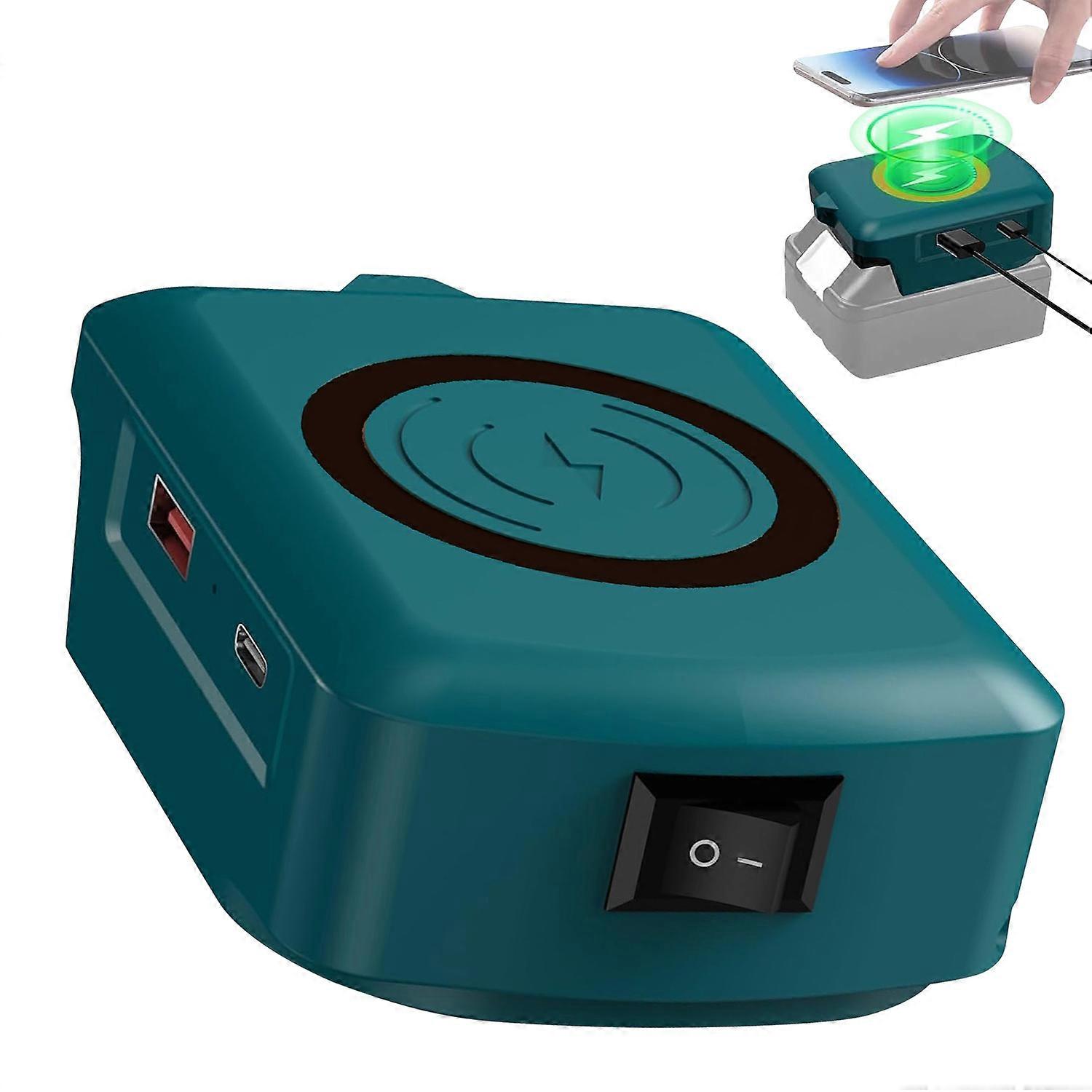 Strong ABS Radio Device For 18V Power Equipment Charges Electronics On Job Locations Multicolor