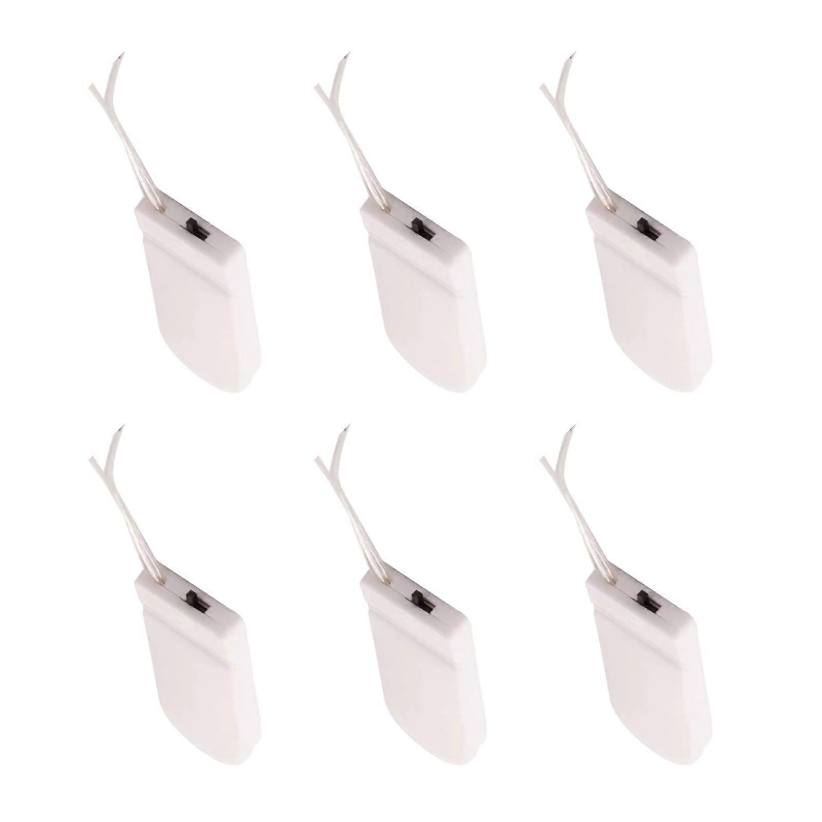 Easy Access CR2032 Coin Cell Holder Featuring Control Button For Precise Measurement Tools  White