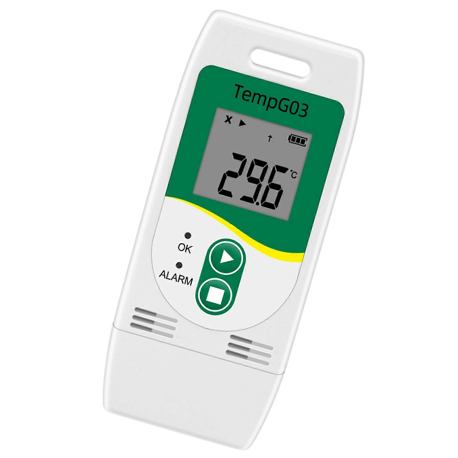 Radio Hygrometer Thermograph Automatic Report Generation 32000 Data Records Over Temperature Warning Industrial Applications Multicolor