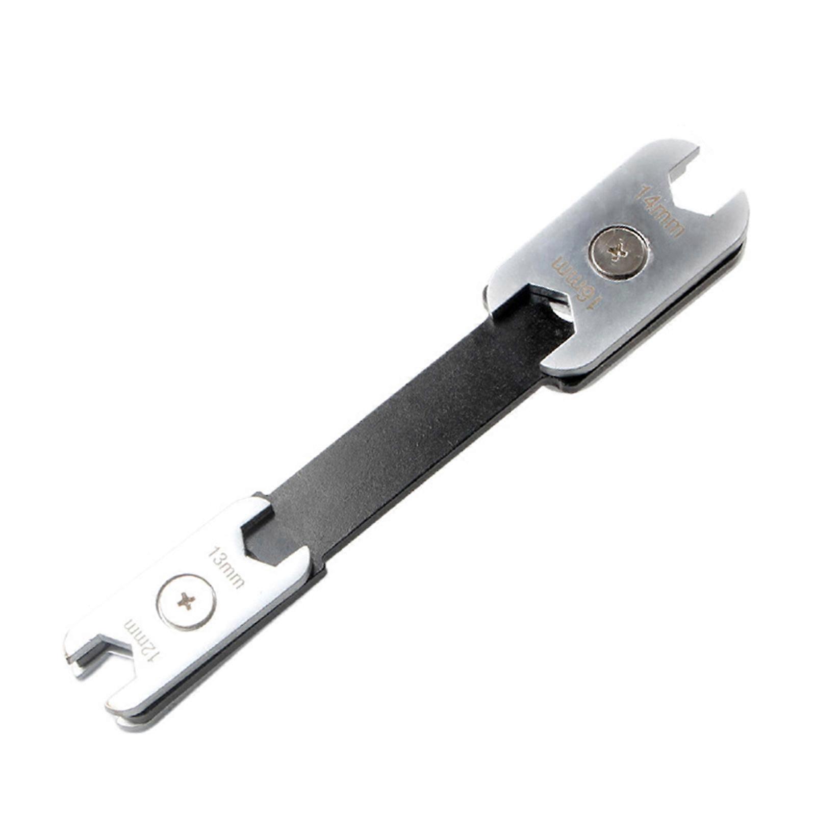 360 Degree Rotatable Ergonomic Grip with Open End 8 in 1 Adjustable Wrench for Professional Automotive Industrial Use‌ Multicolor