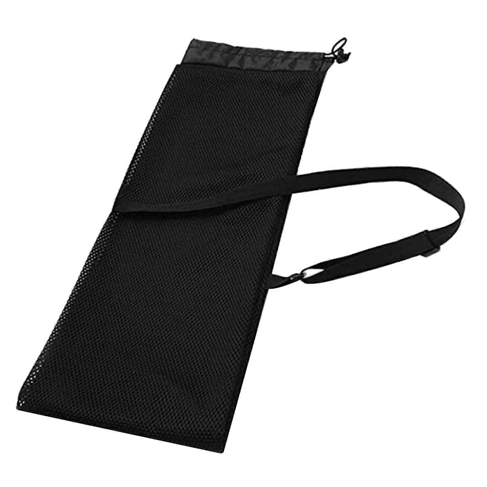 Drawstring Mesh Kayak Paddles Bag Canoes Kayak Split Paddles Carrying Bag Adjustable Boats Paddles Storage Bag Enduring Multicolor