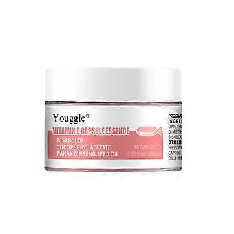 Ätherische Ölkapseln zur Befeuchtung, Reparatur und Revitalisierung der Haut; Vitamin-E-Körperölkapseln (40 Kapseln).
