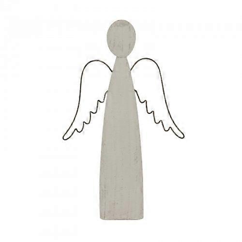 Hill Interiors White Washed Angel Christmas Decoration