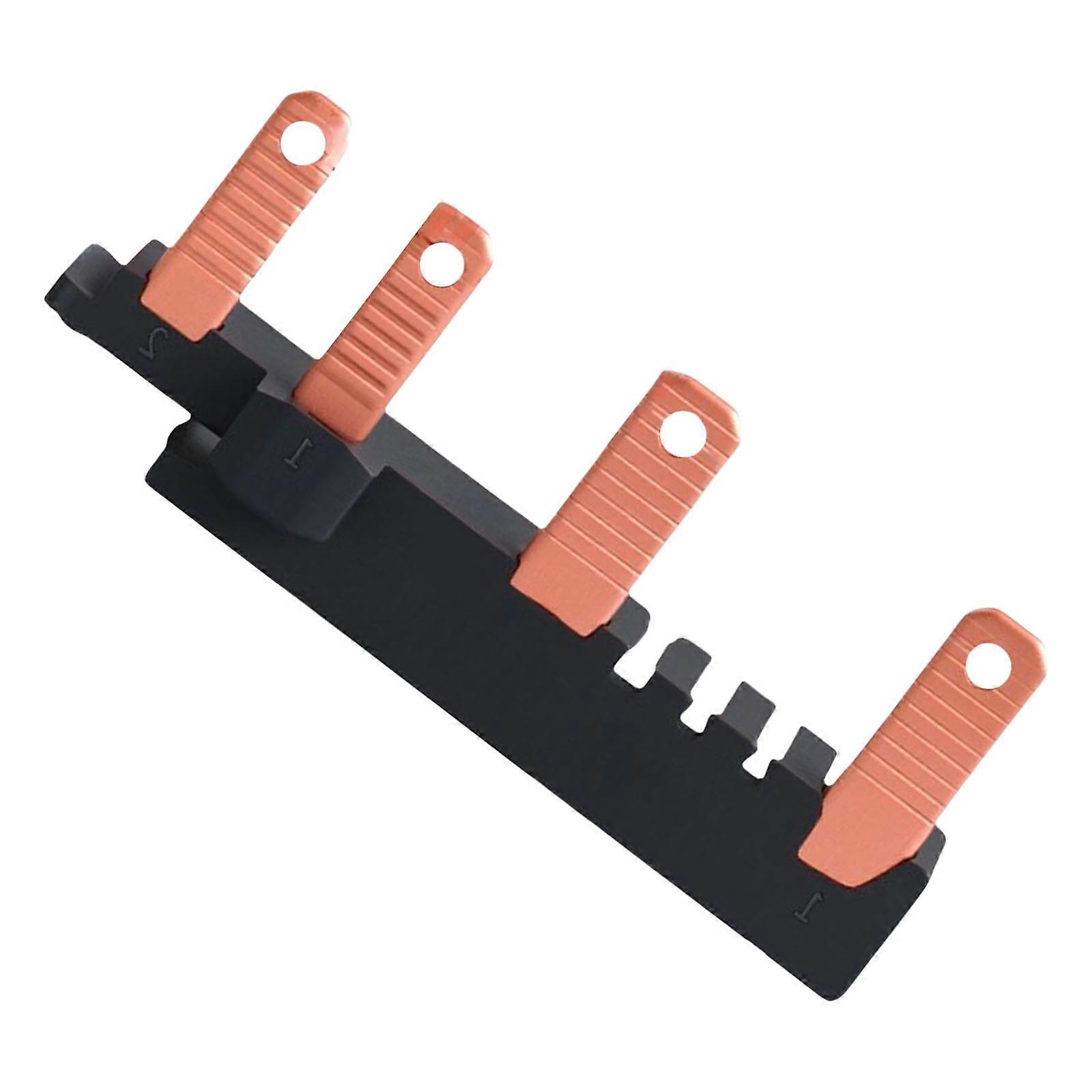 Combination Circuit Breakers Terminals Block 2P With Over and Under Protective Designs for Office Supplies Use Multicolor