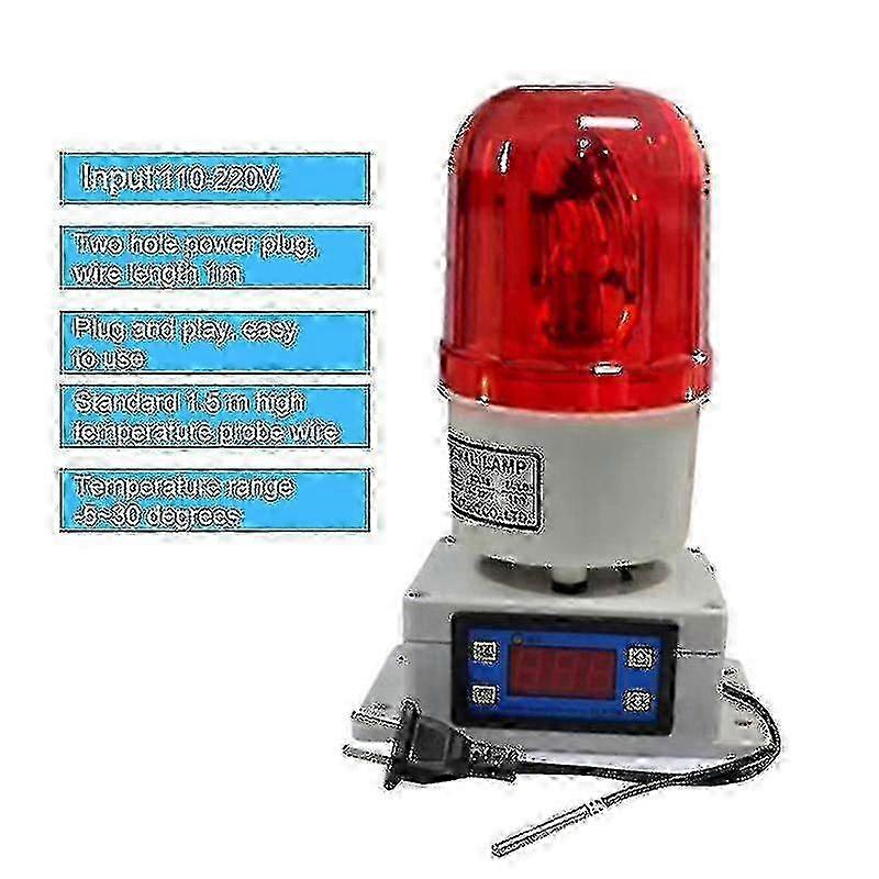 Temperature Alarm Thermostat Machine Room Farm Oven Temperature Alarm