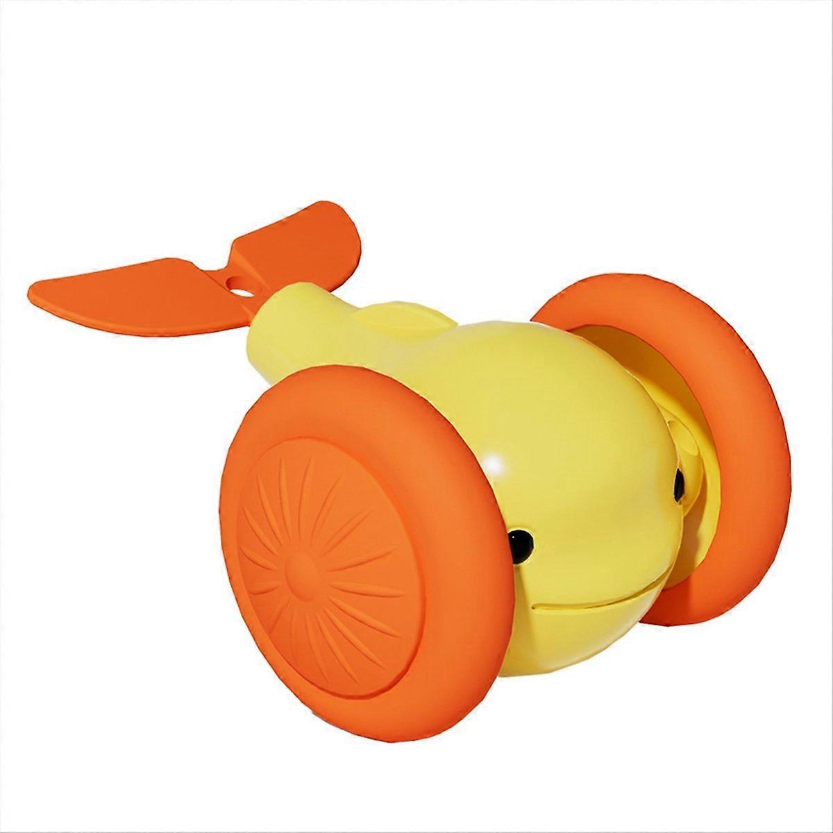 Interactive Cat Toy Electric Whale Car Automatic Teaser Pet Toys with Intelligent Obstacle Avoidance