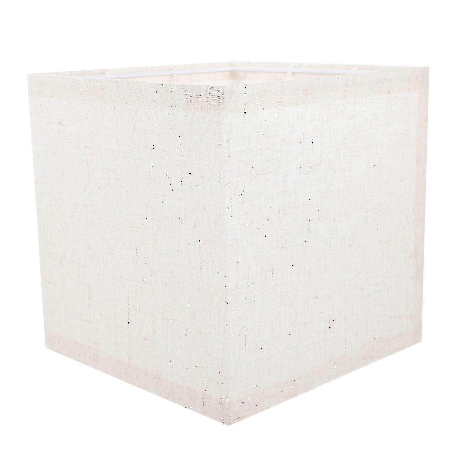 E27 fabric shade for table light, square simple lampshade design