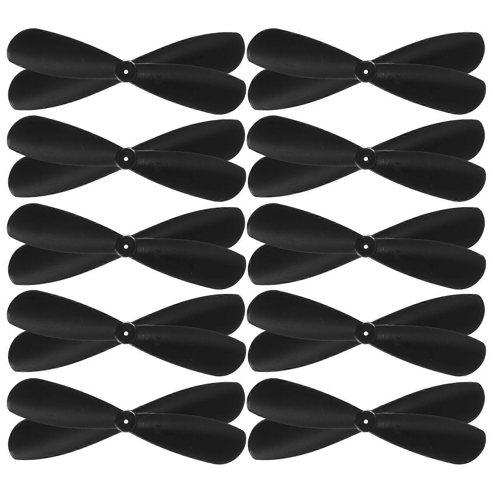 Electric Motor Rc Propeller for Toy Airplane 10Pairs 2-Vane Replacement