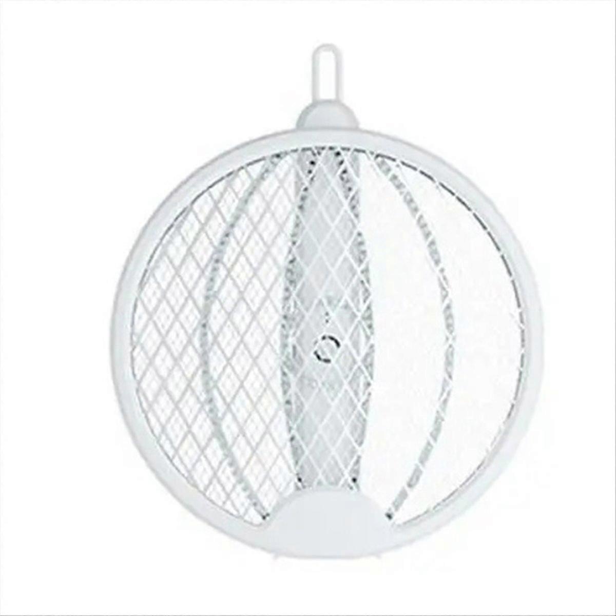 Electric Fly Swatter Racket Foldable Bug Zapper Racket