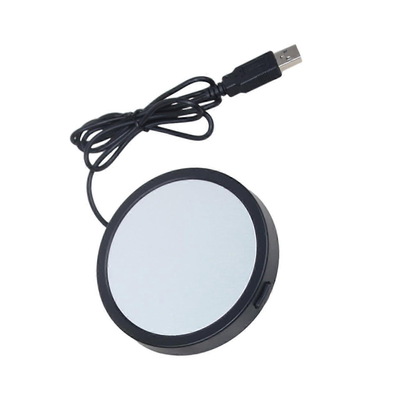 USB Mug Warmer with Consistent 55°C Heating for Desk, Home and Office Beverage Cup Heating Pad