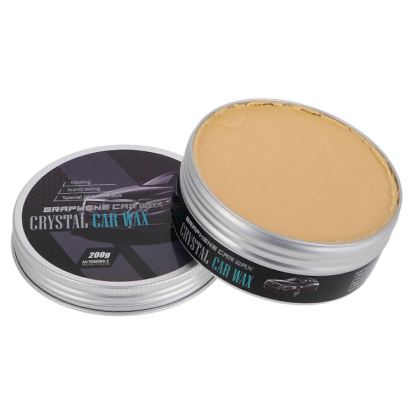 Graphene Car Wax Solid Paste for Auto Scratch Repair with Carnauba Wax