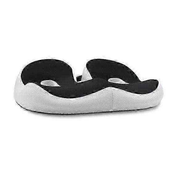 Ergonomic Cushion Hemorrhoid Seat Pad Tailbone Pressure Relief Memory Foam Support Soft Fleece Fabric Back Pain Relief Slow Rebound Seating