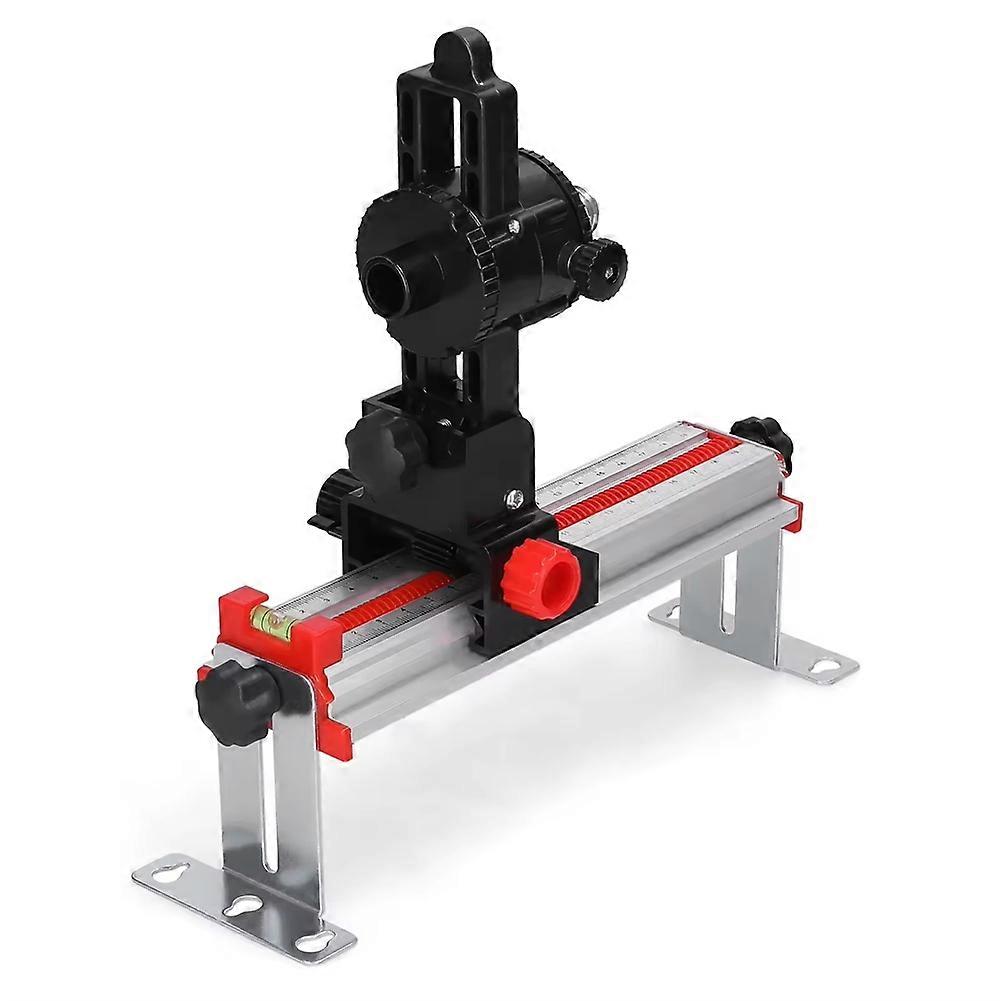 Stable Mounting Aluminum Alloy Construction Adjustable Laser Level Bracket Laser Level with 1/4 to 5/8in Screw Adapter B