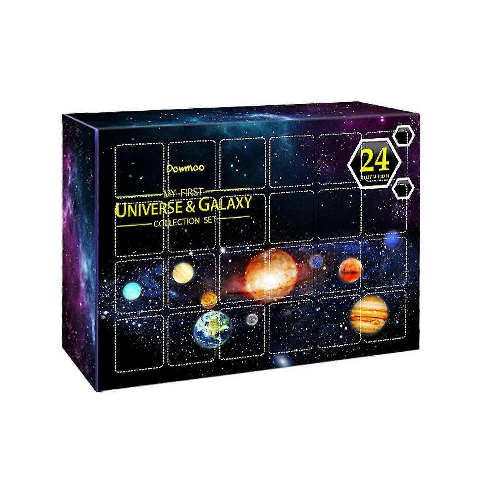 Planet Blind Box, Countdown 24 Days Christmas Gift Blind Box 24 Days Christmas Blind Box