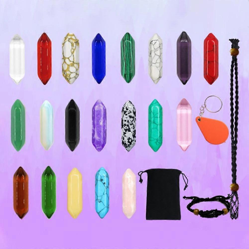 24 DAYS Christmas Advent Countdown Calendar Rhinestone And Healing Stones