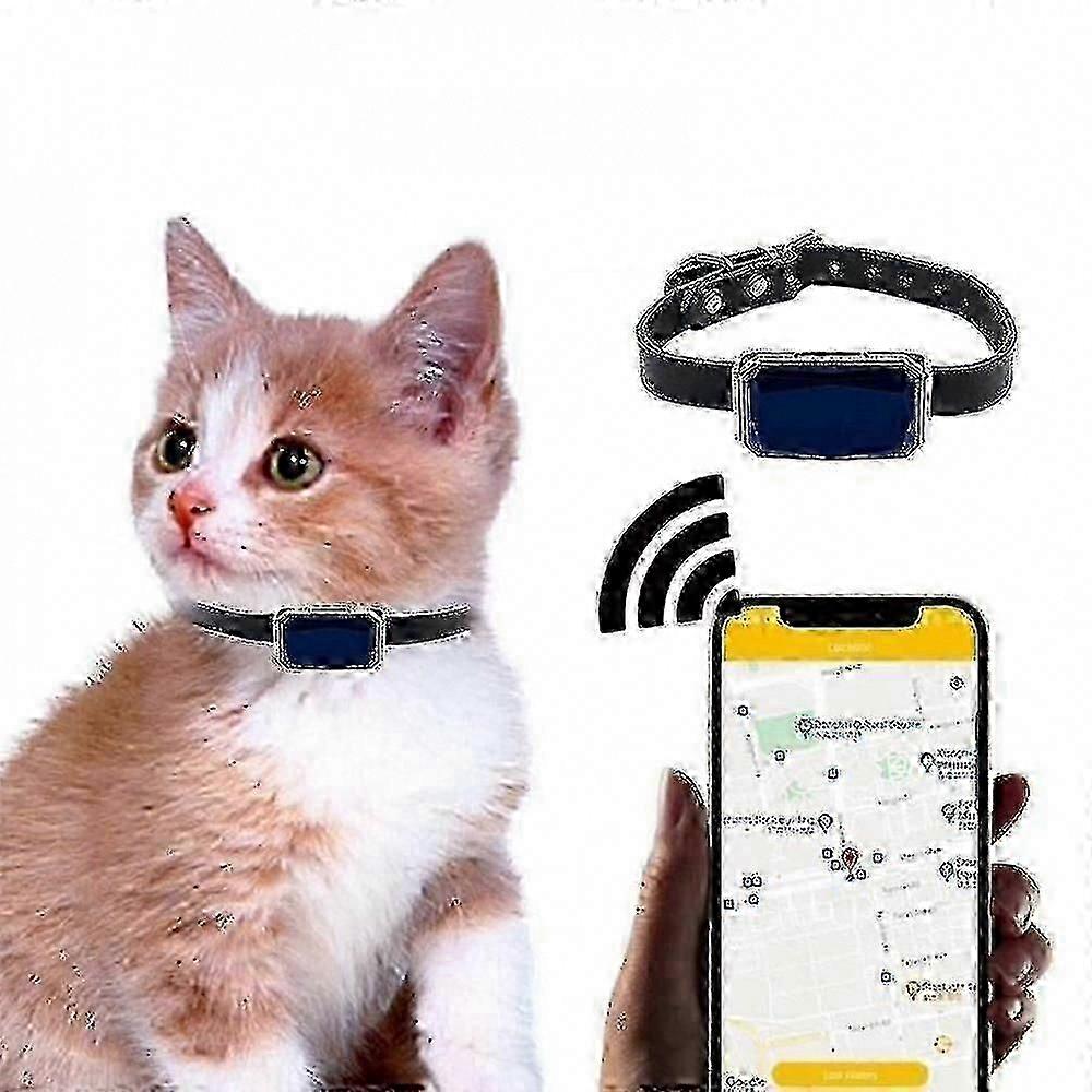 Waterproof GPS Pet Tracker Collar for Dogs and Cats, Smart Locator with Real-Time Position