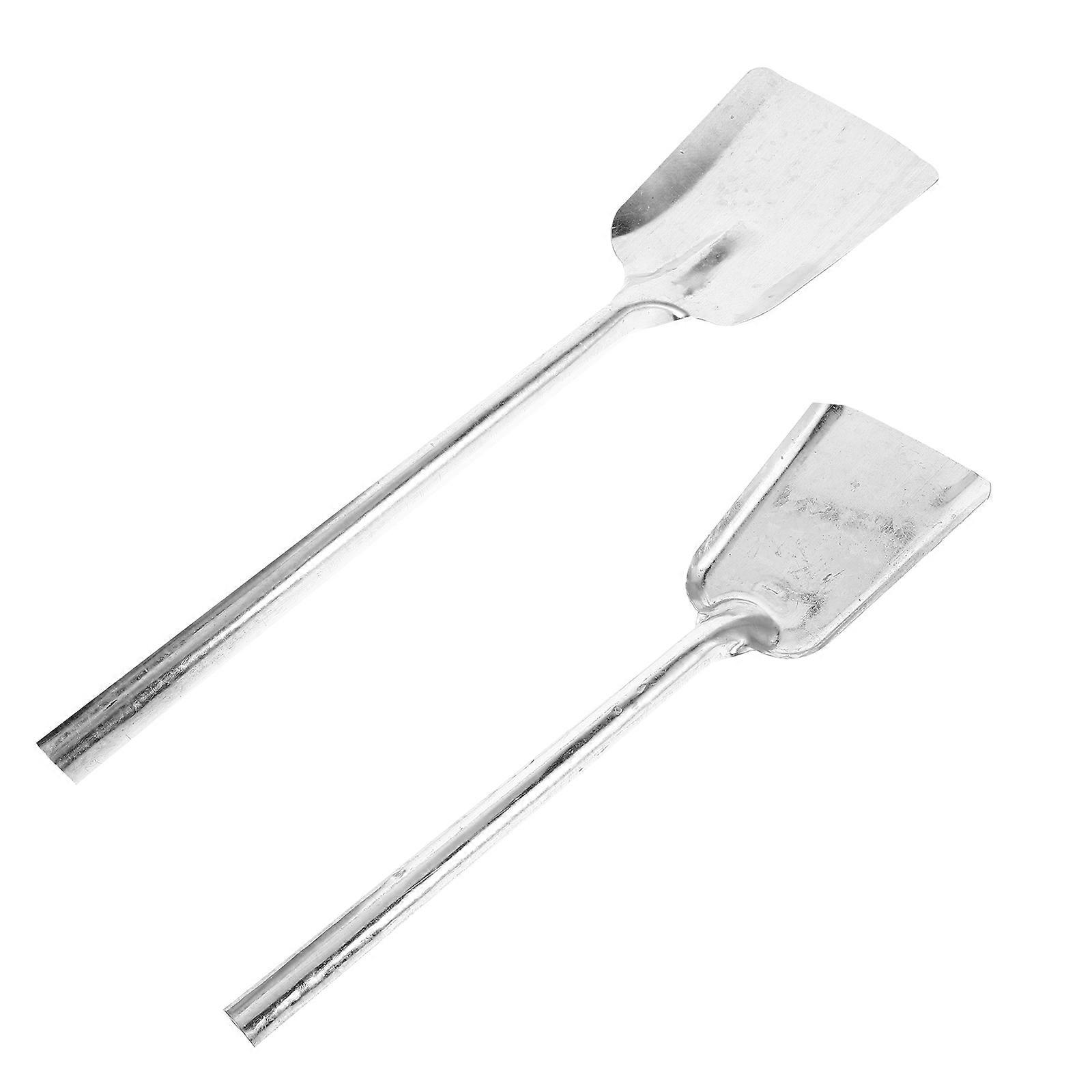 Coal Metal Fireplace Tool for Practical Ash Removal 2Pcs