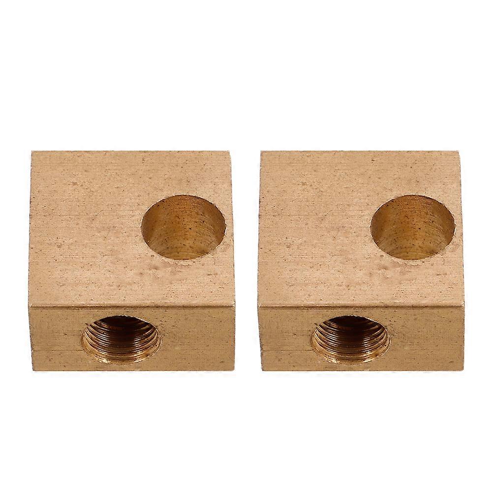 Micro Vehicle Copper Three Way Brake Fitting for Reliable Car Brake Replacement 2Pcs