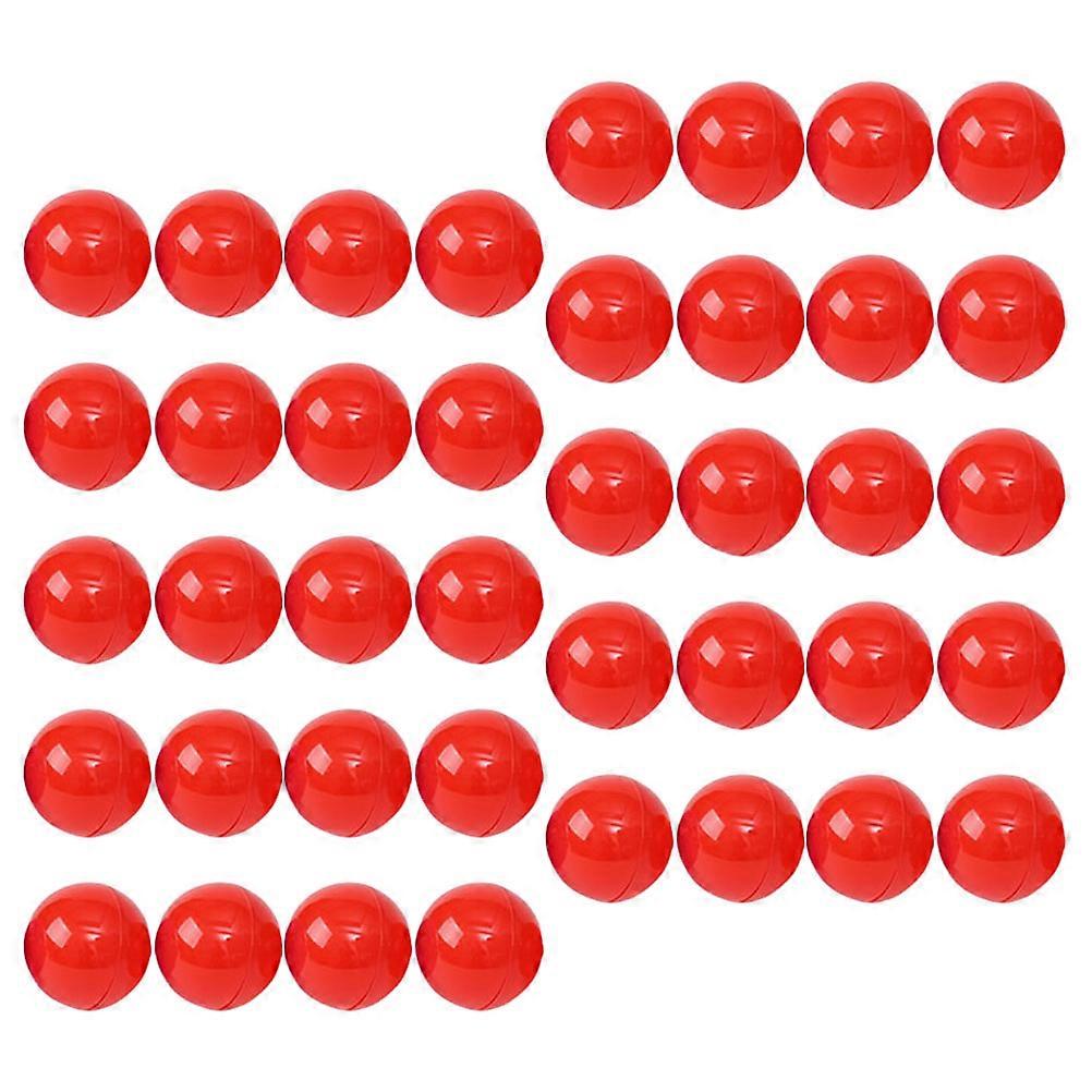 PVC Red Balls Openable Game Balls 500Pcs for Activity Parties