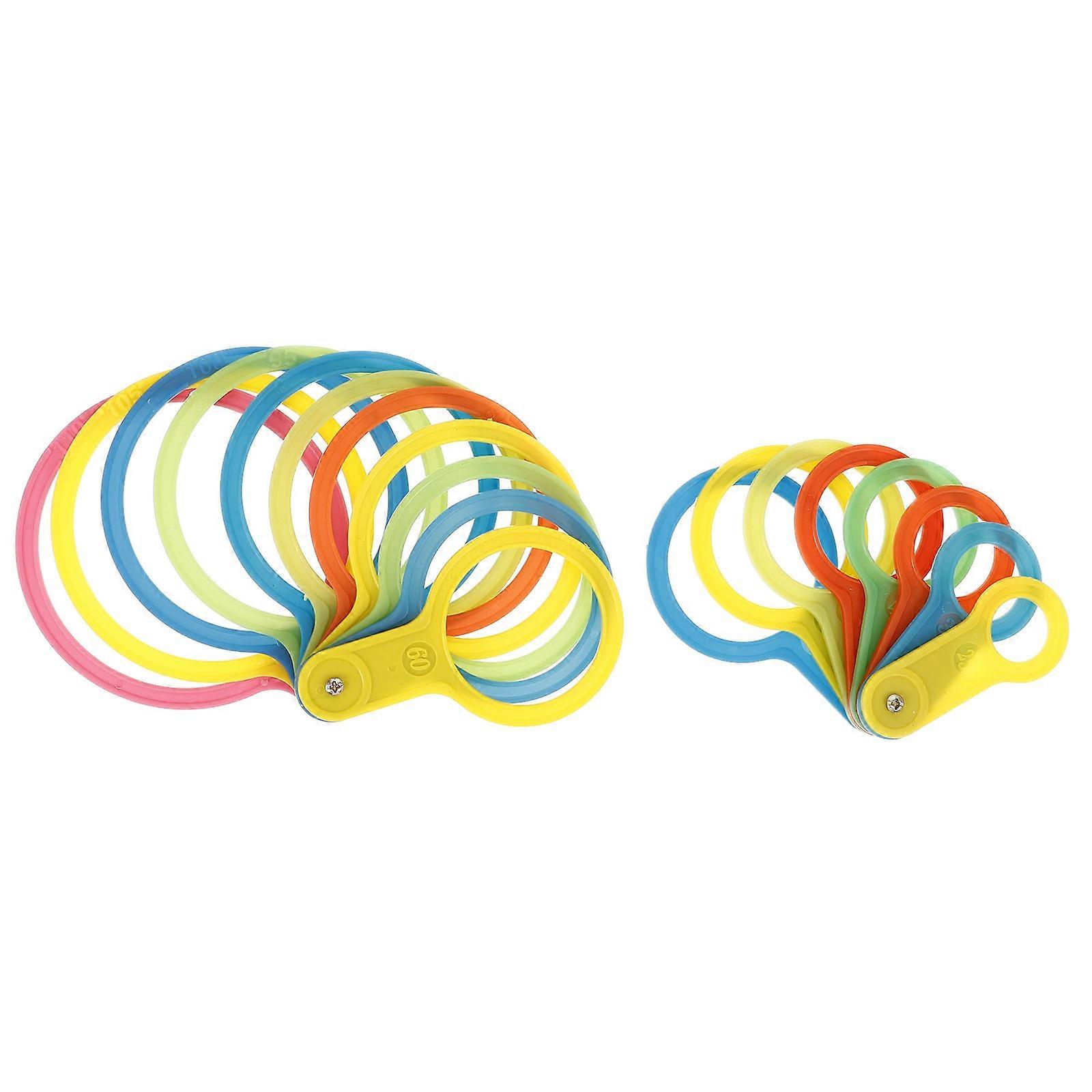 Fruit Measuring Circle for Accurate Size Sets Plastic Multi