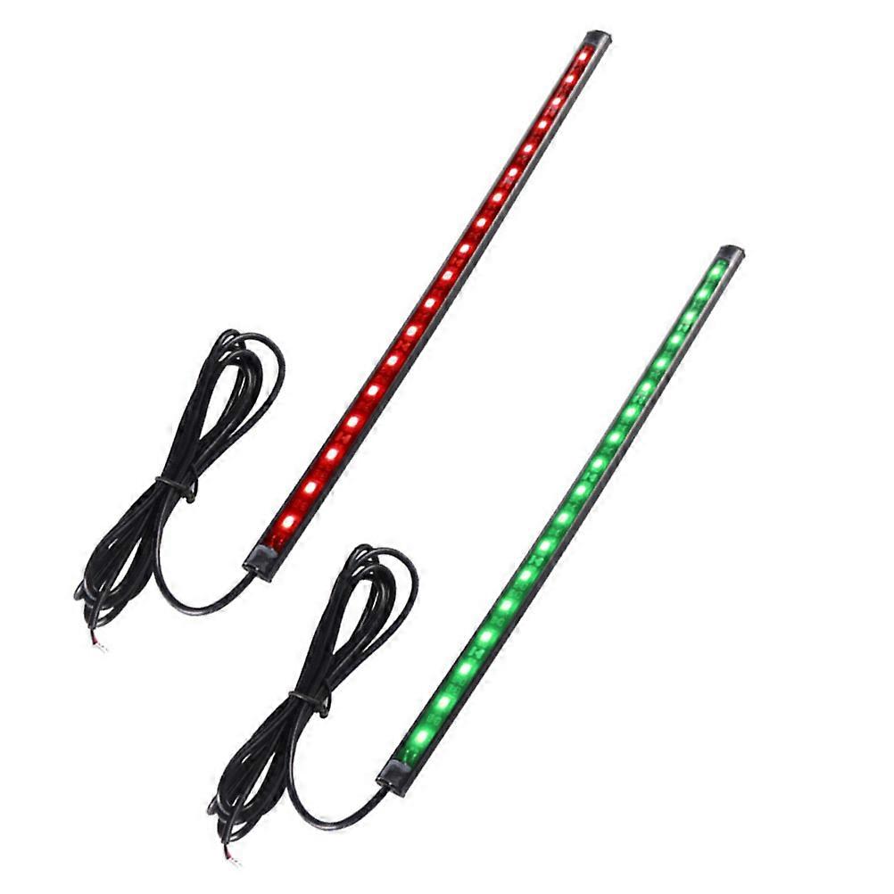 Marine Navigation LED Signal Light for Yacht Warning Use 2Pcs Set