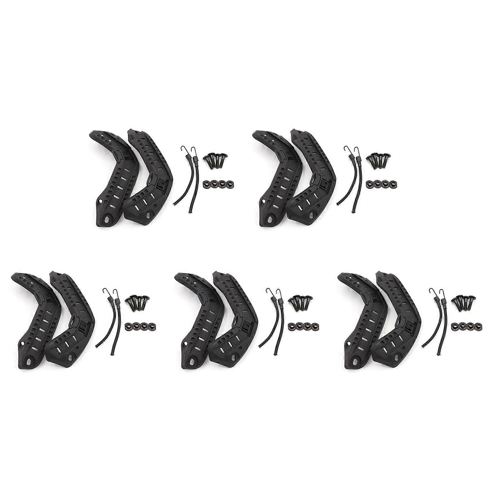 10X for FAST Helmet Rail Accessories Multifunctional DIY for CS Protective Gear Arc Portable Helmet Rail Accessories, C1