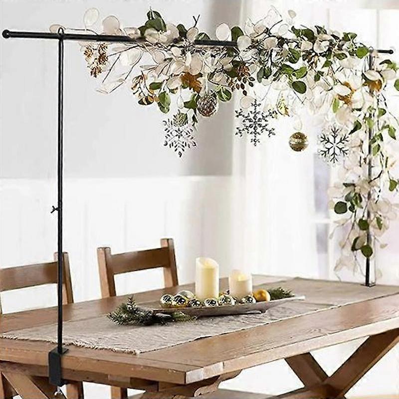 Over The Table Rod Stand Adjustable Length Suitable For Multi Table Size Metal Balloon Flower Arch Stand Decoration