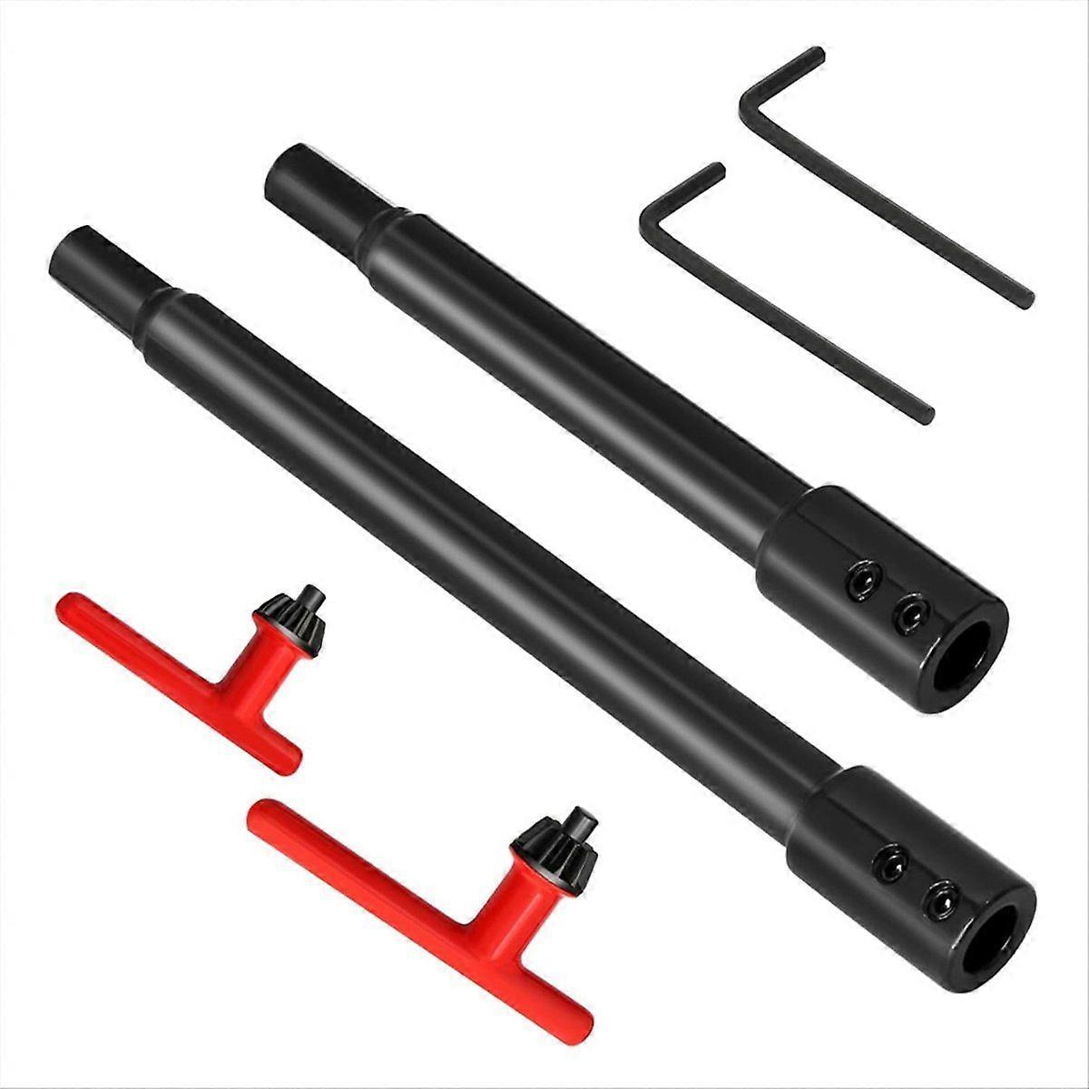 7"&10" Extension for 3/8" Drill Bit Extension Forstner Bits for Adding over 5-3/4 to 8-3/4 Inches of