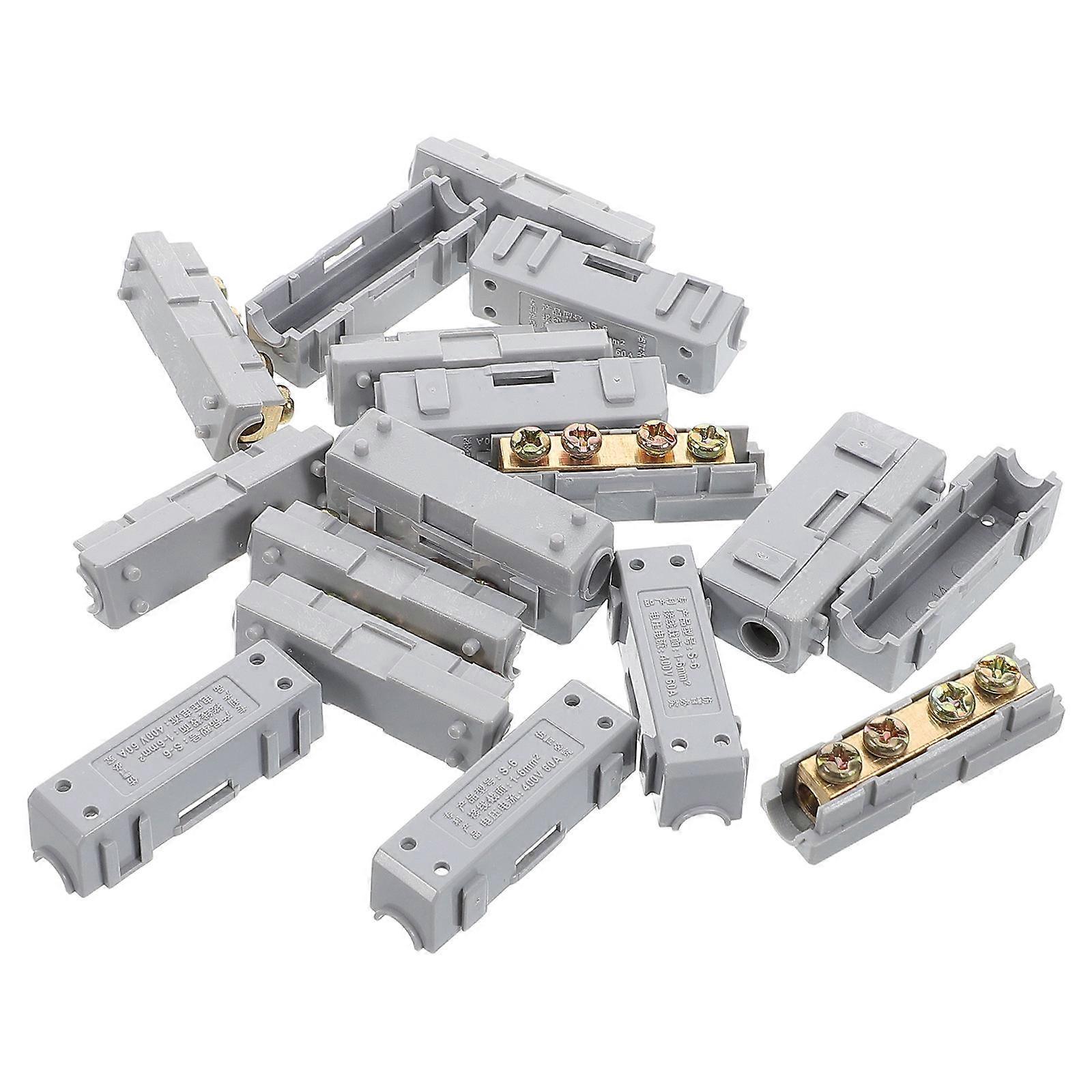 Cable Terminal Clamp Connectors Secure And Reliable Connection Various Environments 2.90X0.70X0.60CM 10Pcs