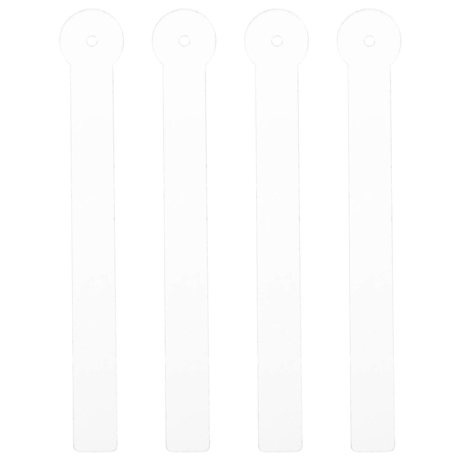 Acrylic Transparent Earring Try on Sticks Display Tools 4Pcs Included