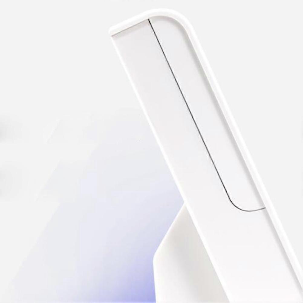 Household Temperature Meter Alarm Clock Function with 1 Piece White