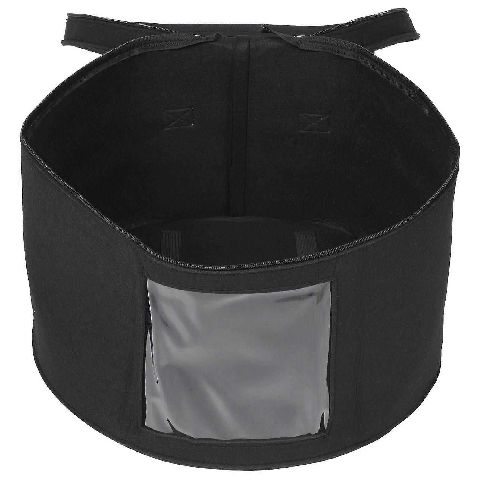 Bra Storage Box for Household Use with 2Pcs Black Storage Containers