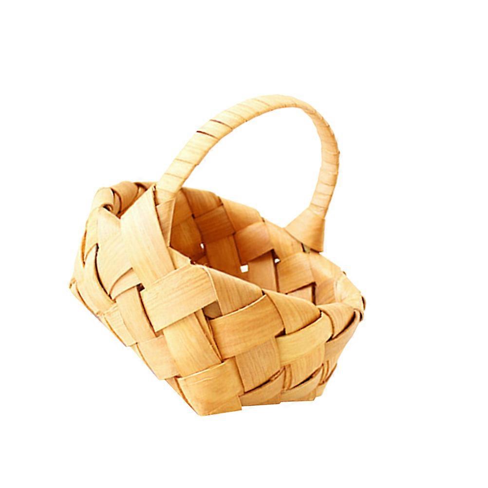 Plastic Storage Basket in Khaki for Portable and Practical Use 6447406