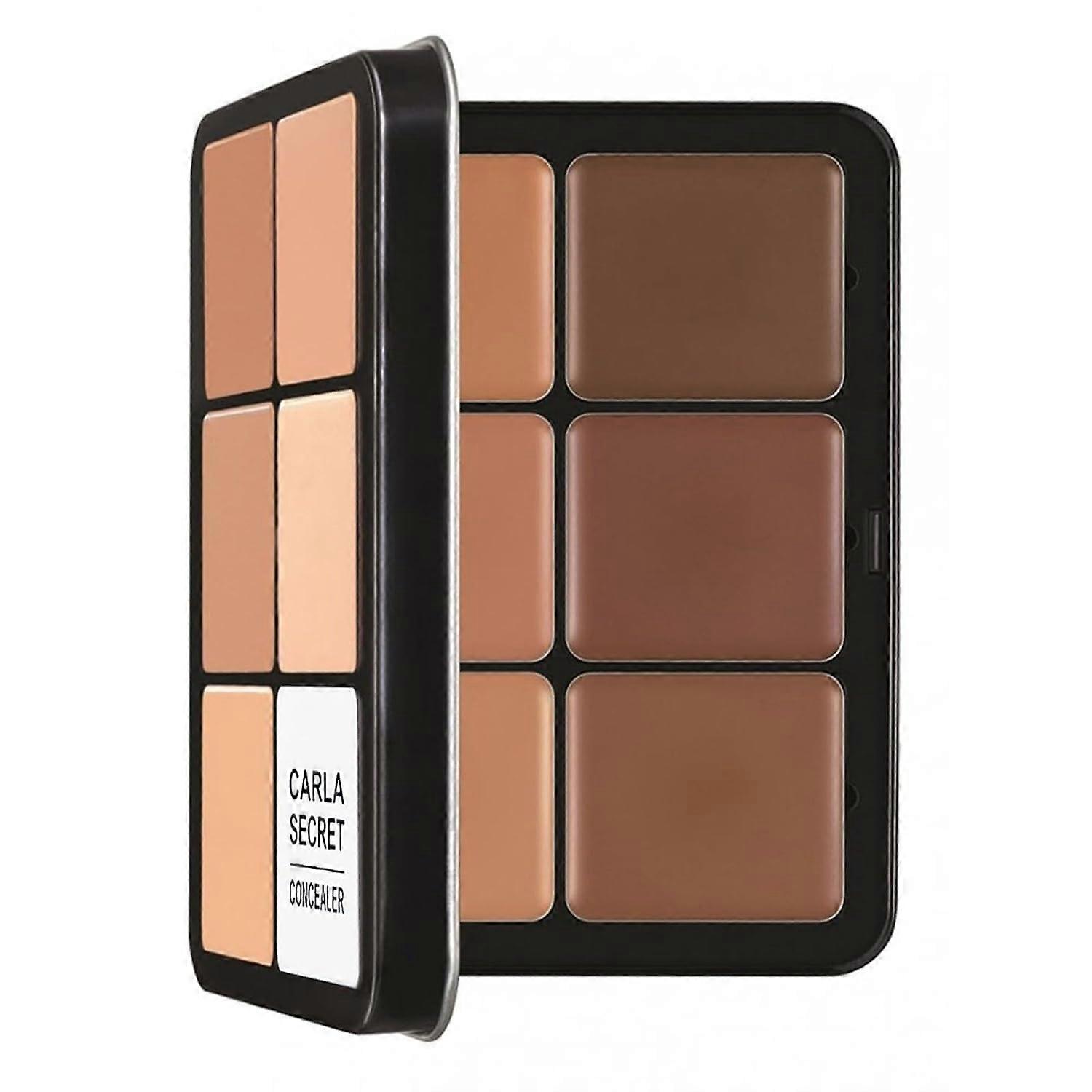 12 Color Concealer Foundation Palette with Full Coverage Cream for Flawless MultiUse Makeup