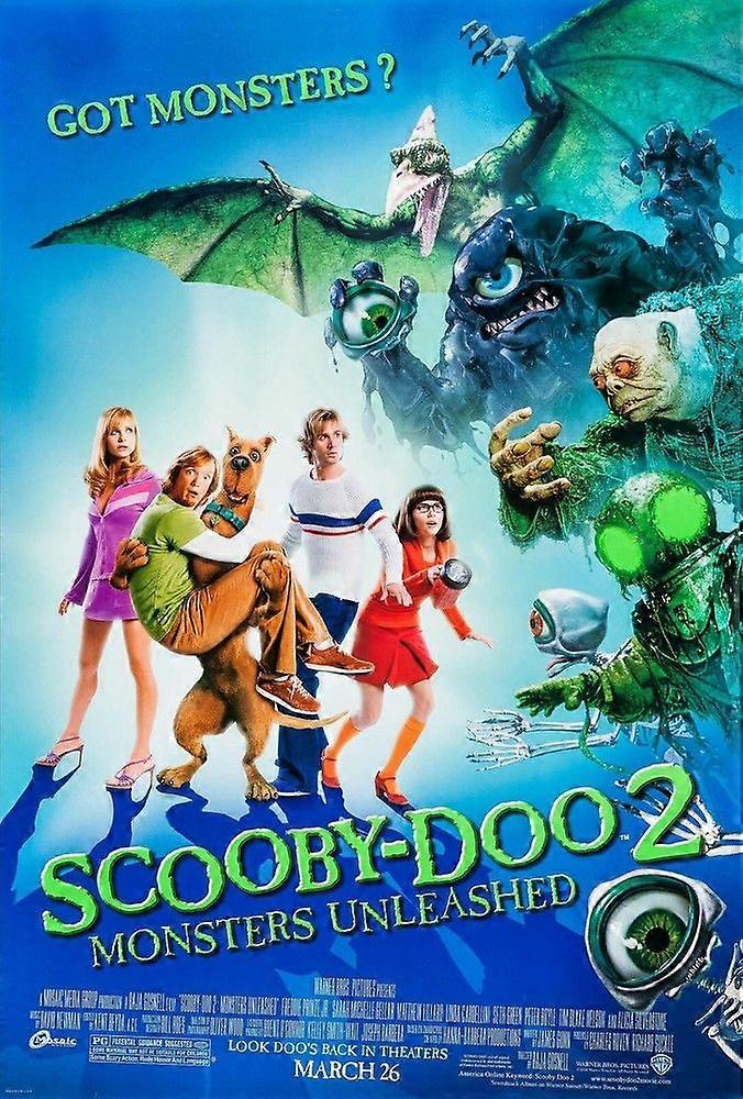 Scooby Doo 2Jigsaw Puzzle Brain Teaser UE 1781