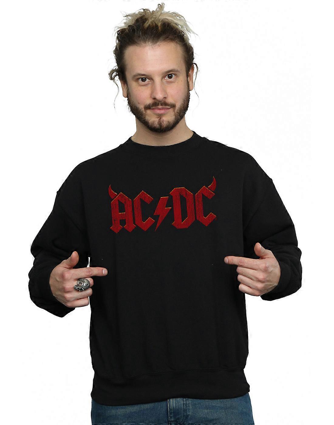 AC/DC Men's Horns Logo Sweatshirt
