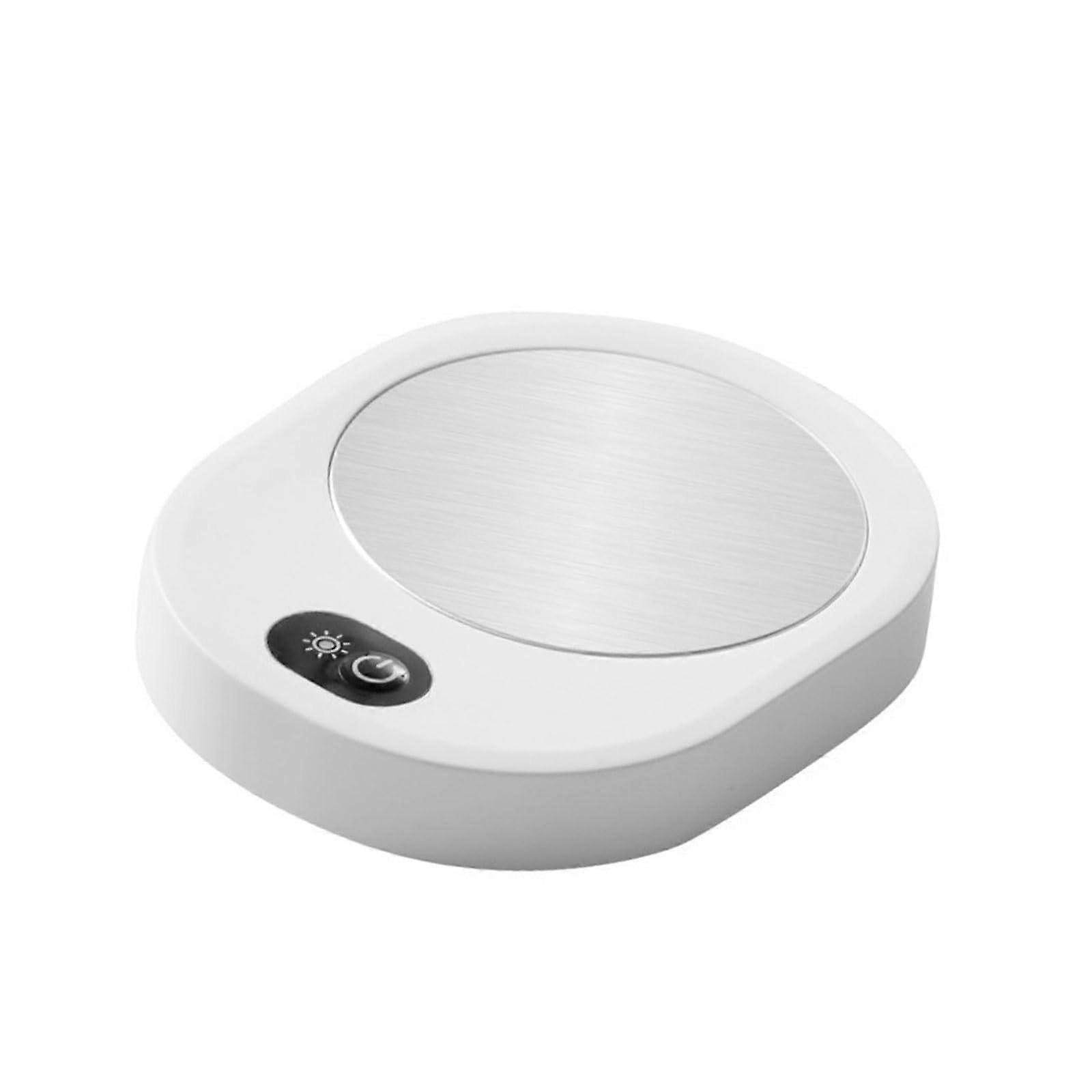 USB Cup Warmer with Precise Heat Control for Coffee Tea Office and Home Use White