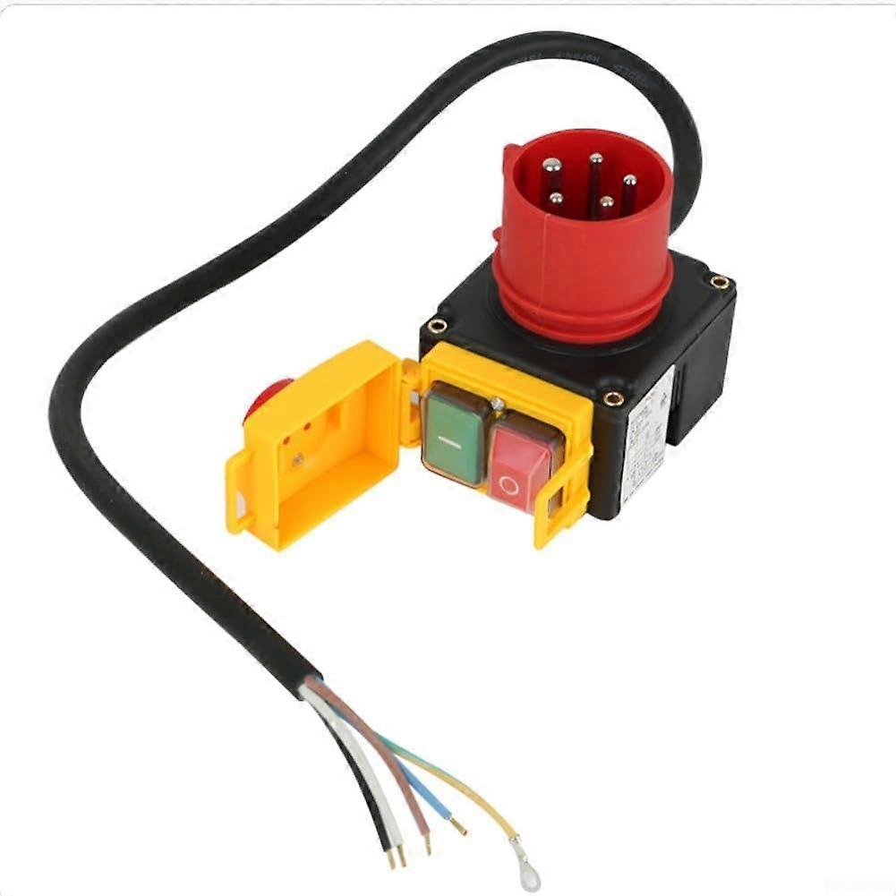Industrial Machine Switch 380V Waterproof Push Button with Restart Protection and Easy Installation