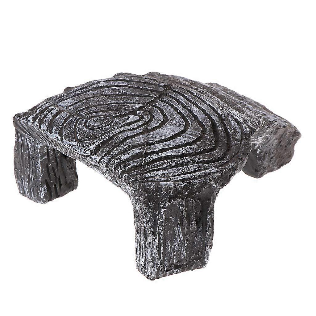 Turtle Basking Platform NonToxic Durable Resin Aquarium Turtle Dock Island for Fish Tank