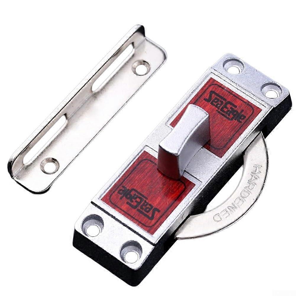 Stainless Steel 90 Degree Hook Lock for Doors Cabinets Bathroom Pet Cage Security Rustproof
