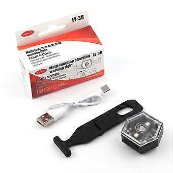 Outdoor Multi-Function Warning Light: Cycling Taillight, Night Running Headlamp & Backpack Light for Sports Enthusiasts